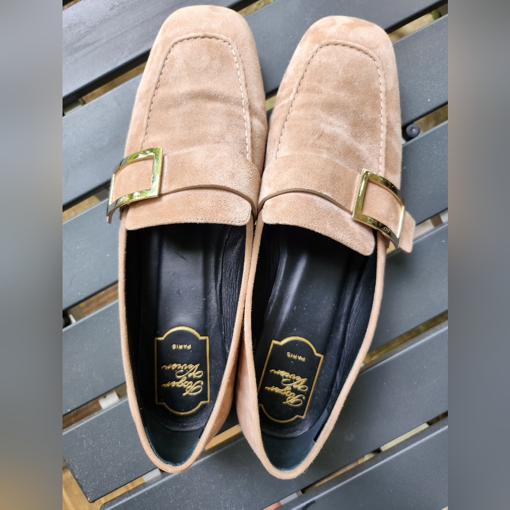 Roger Vivier Suede Shoes EU Size 40 - Picture 4 of 14